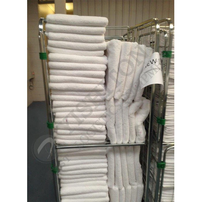 folding wire laundry trolley