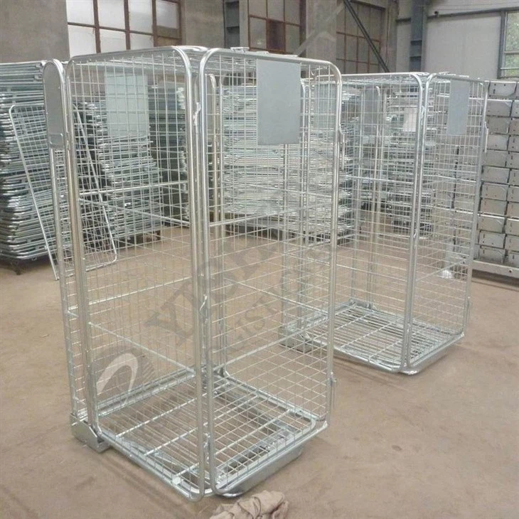 nestable roll cage with wheels