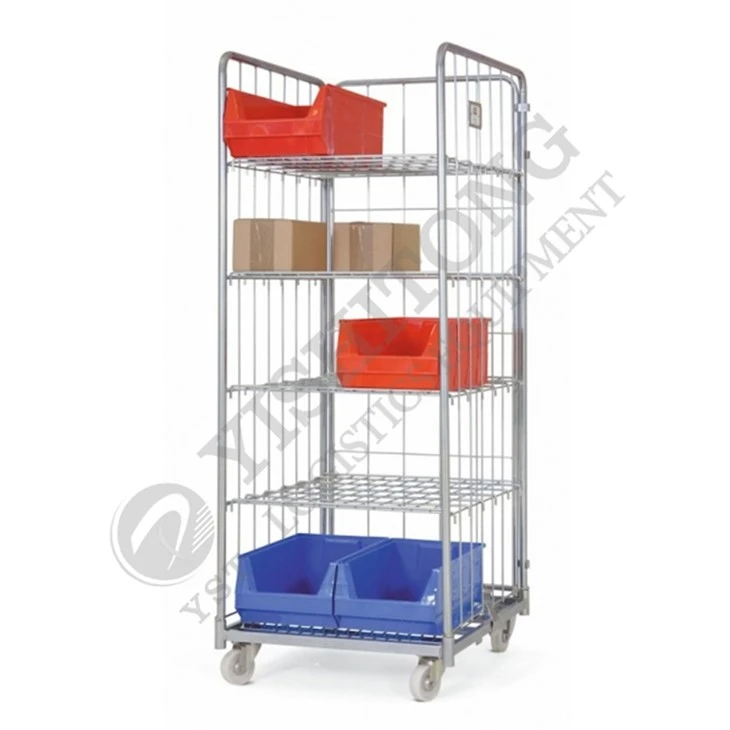 Nestable Roll Storage Trolley