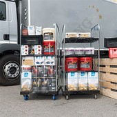 Steel Logistics Roll Container